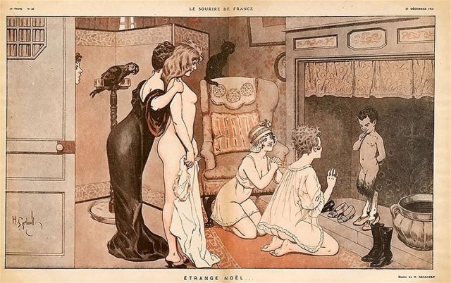 Étrange Noël (Strange Christmas) by Henry Gerbault