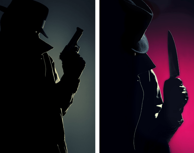 dramatiske silhuetter