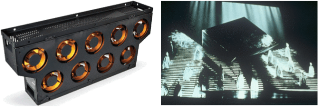 svoboda lampe og set design m lysvegg