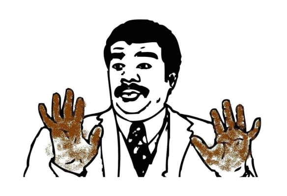 se gjennom fingrene med meg